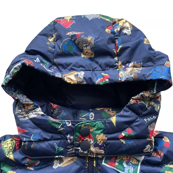 RALPH LAUREN Down Puffer Jacket Size 3T - Picture 2 of 5